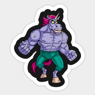 Unicorn Rage 2 Sticker